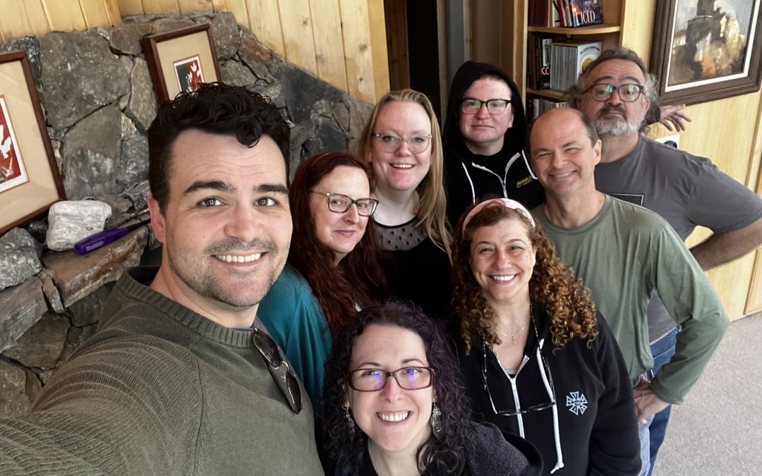 Back from the Theatre Unleashed Writers’ Den Spring 2023 Writing Retreat