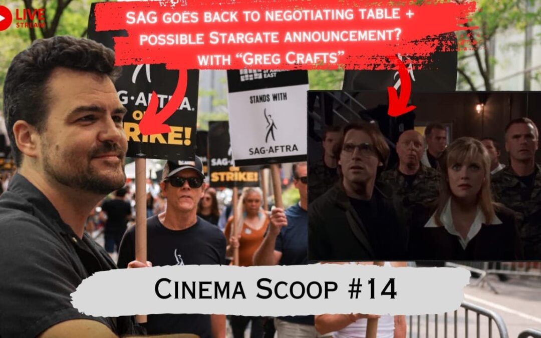 Guesting on the M³ Podcast and talking about the SAG-AFTRA Strike!