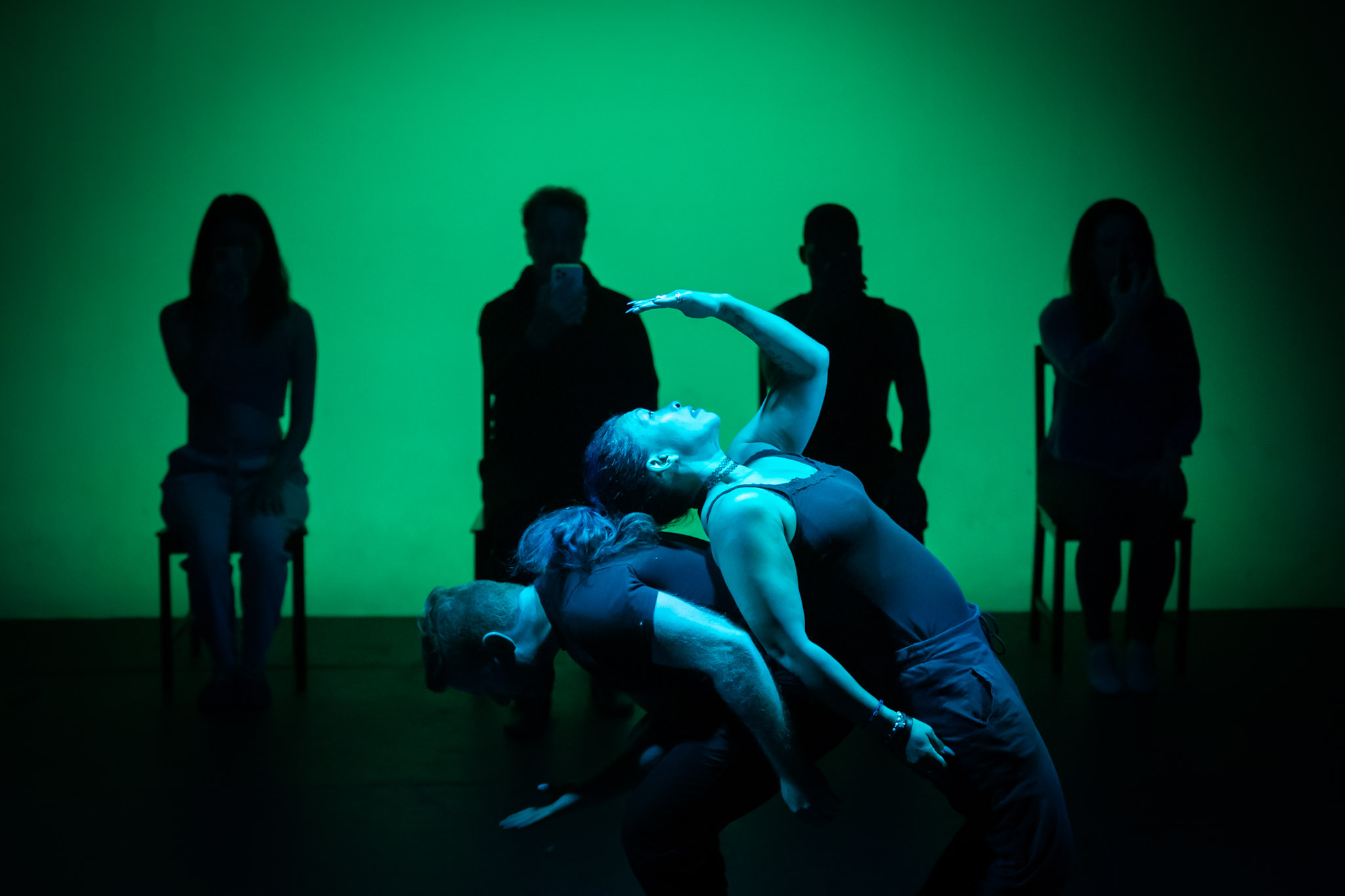 Soda Persi and Michael J Lutheran performing 